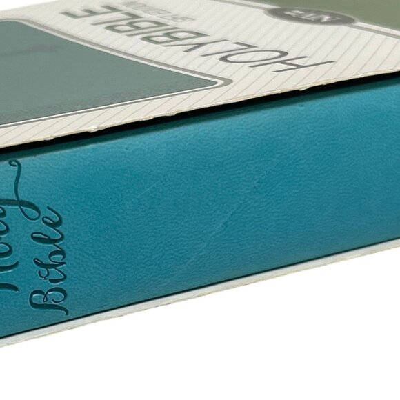 NIV, Gift Edition Holy Bible (Turquoise, Italian Duo-Tone) - Picture 7 of 10